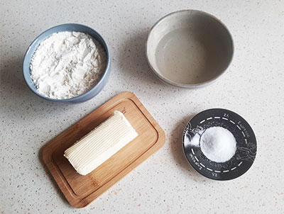 ingrédients pâte feuilletée maison