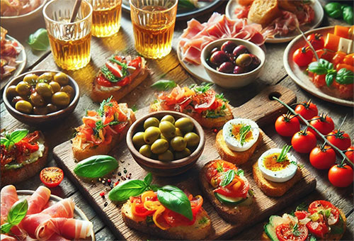 antipasti à l'italienne