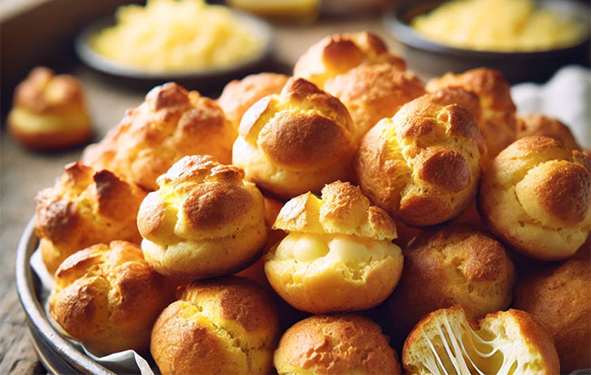 gougères au fromage