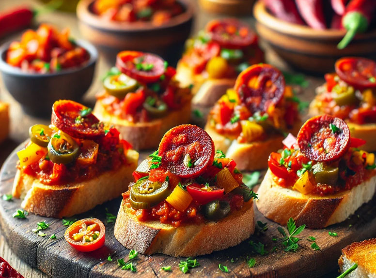 pintxos chorizo