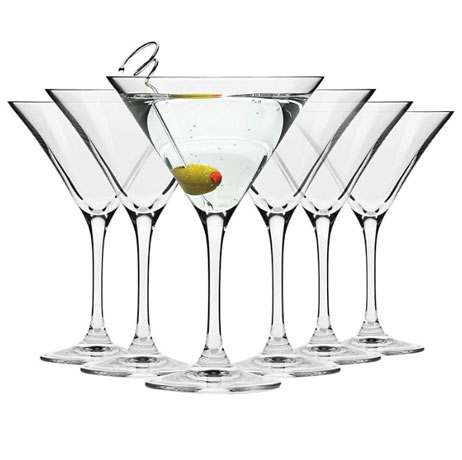 verres à cocktail martini